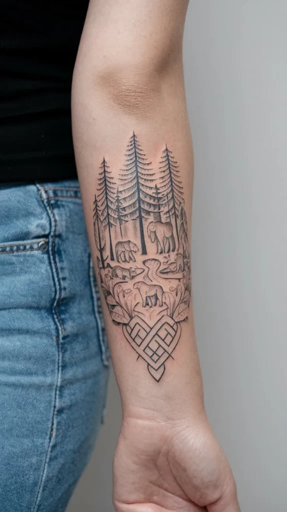 11 Forest Guardian Tattoo Designs to Connect You with Nature