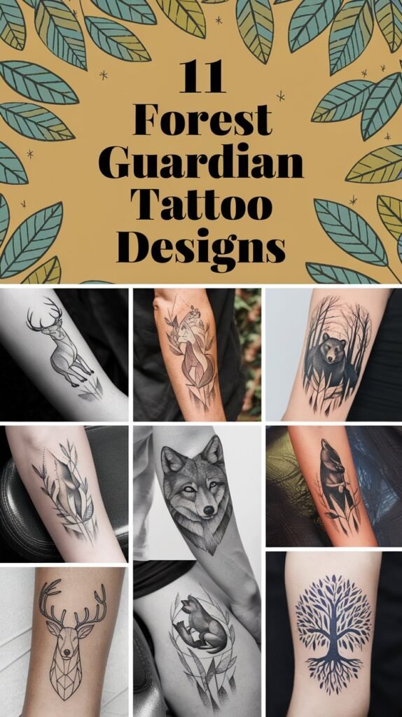 11 Forest Guardian Tattoo Designs