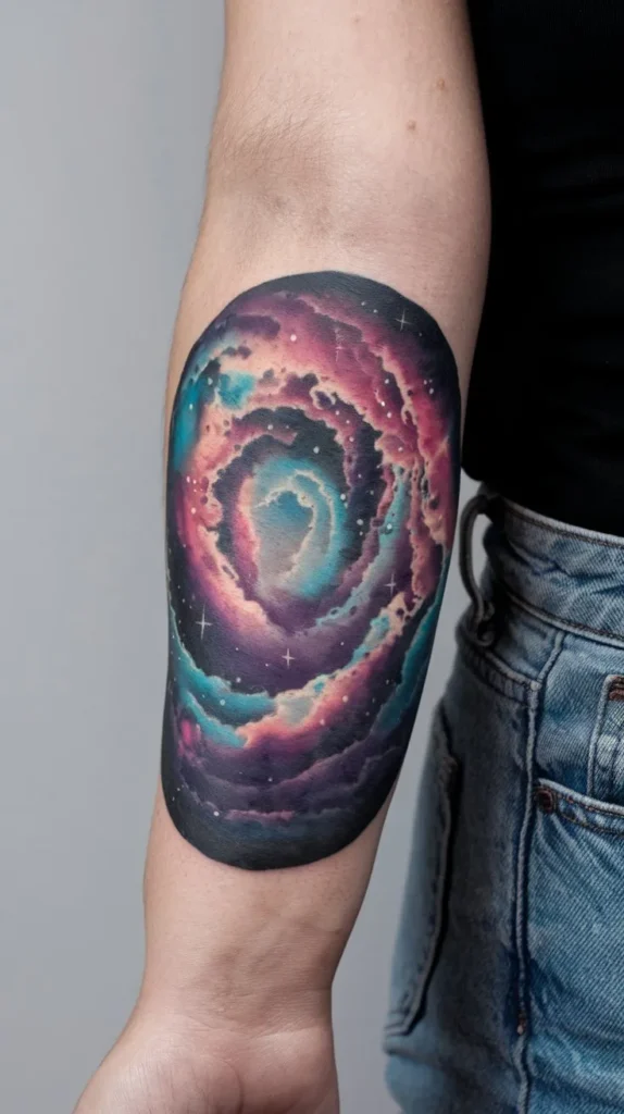 10 Galaxy Inspired Tattoo Designs for Women