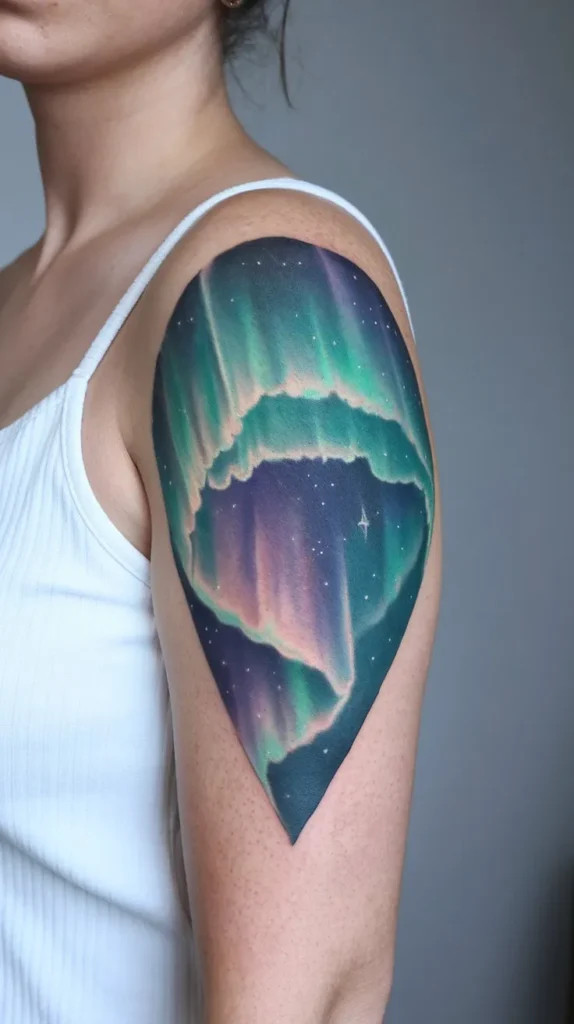 10 Galaxy Inspired Tattoo Designs for Women