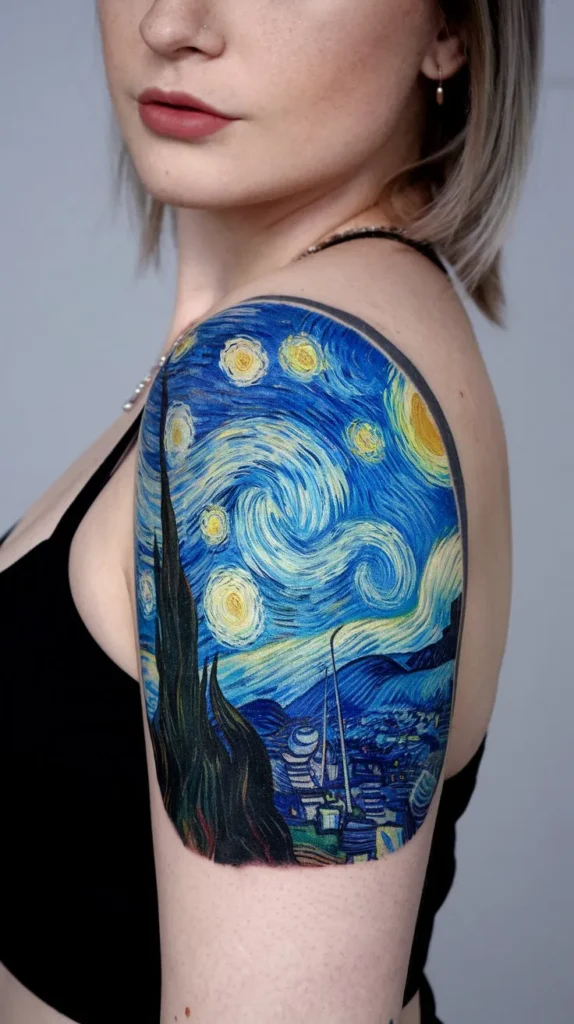 10 Galaxy Inspired Tattoo Designs for Women