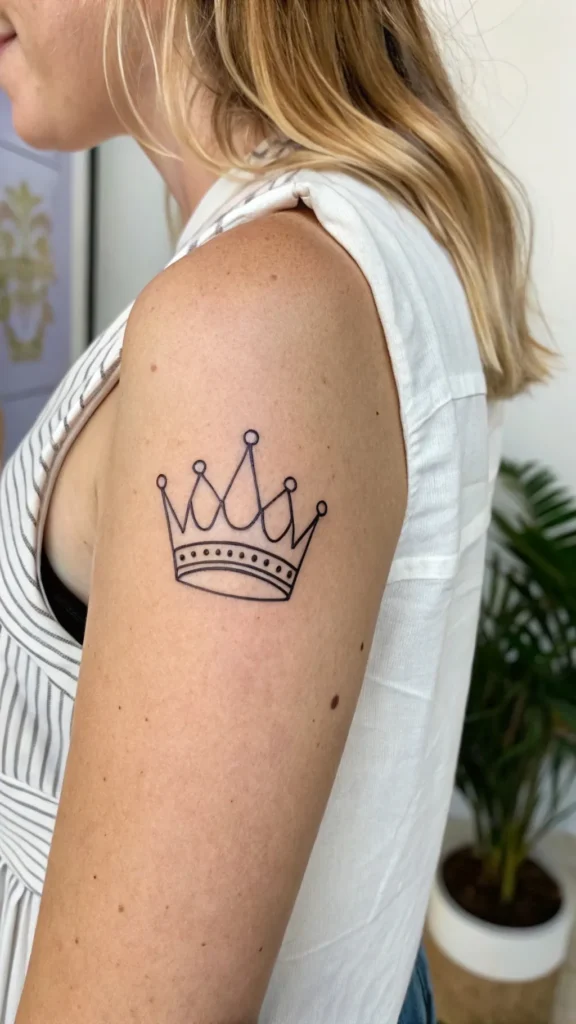 10 Crown Tattoo Designs for Women in 2025