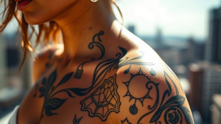 amber rose tattoo symbolism