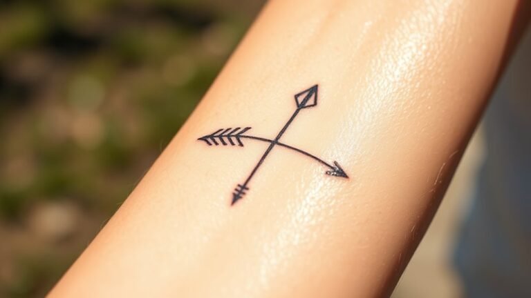 arrow tattoo meanings explained