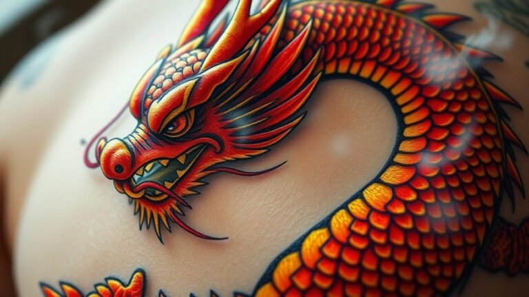 chinese dragon tattoo symbolism