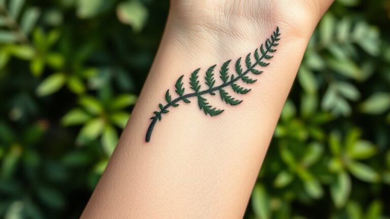 fern tattoo significance and symbolism