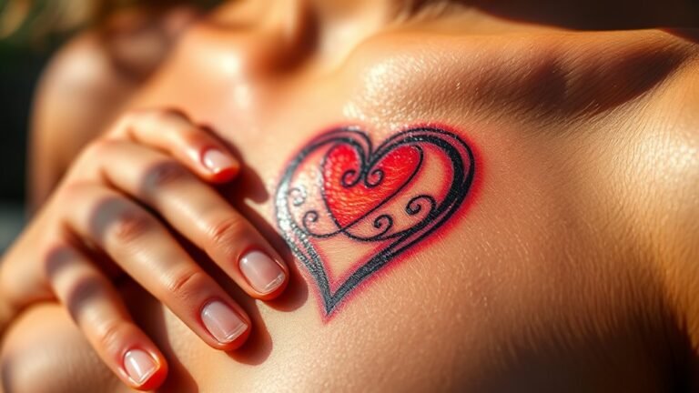 heart tattoo symbolism significance