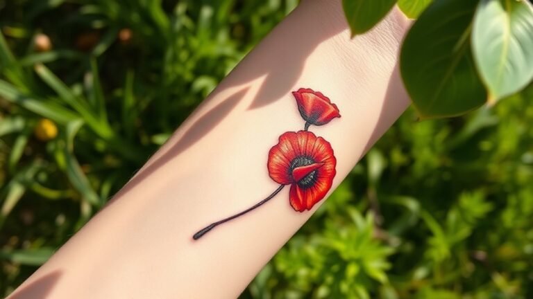 poppy tattoo significance explained