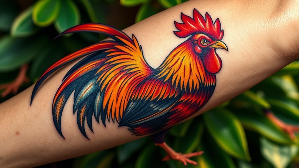 rooster tattoo significance explained