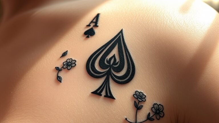 symbolism of ace tattoos