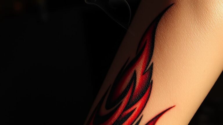 tattoo symbolism of burning