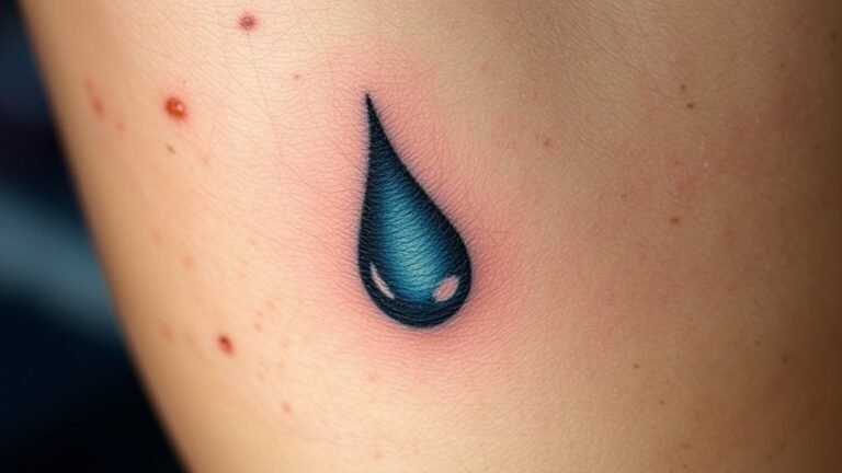 tear drop tattoo significance