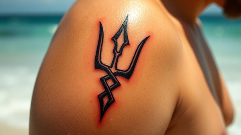 trident tattoo symbolism explained