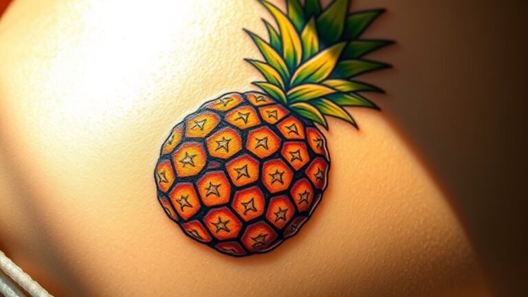 tropical fruit hospitality symbol