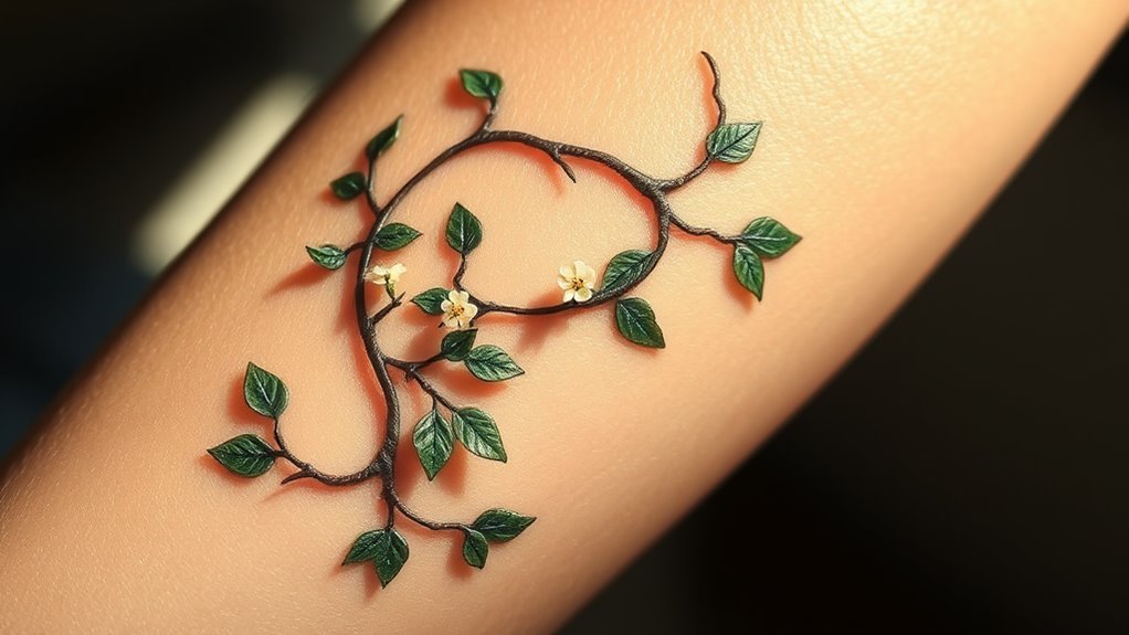 vine tattoo significance explained