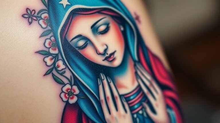 virgin mary tattoo significance